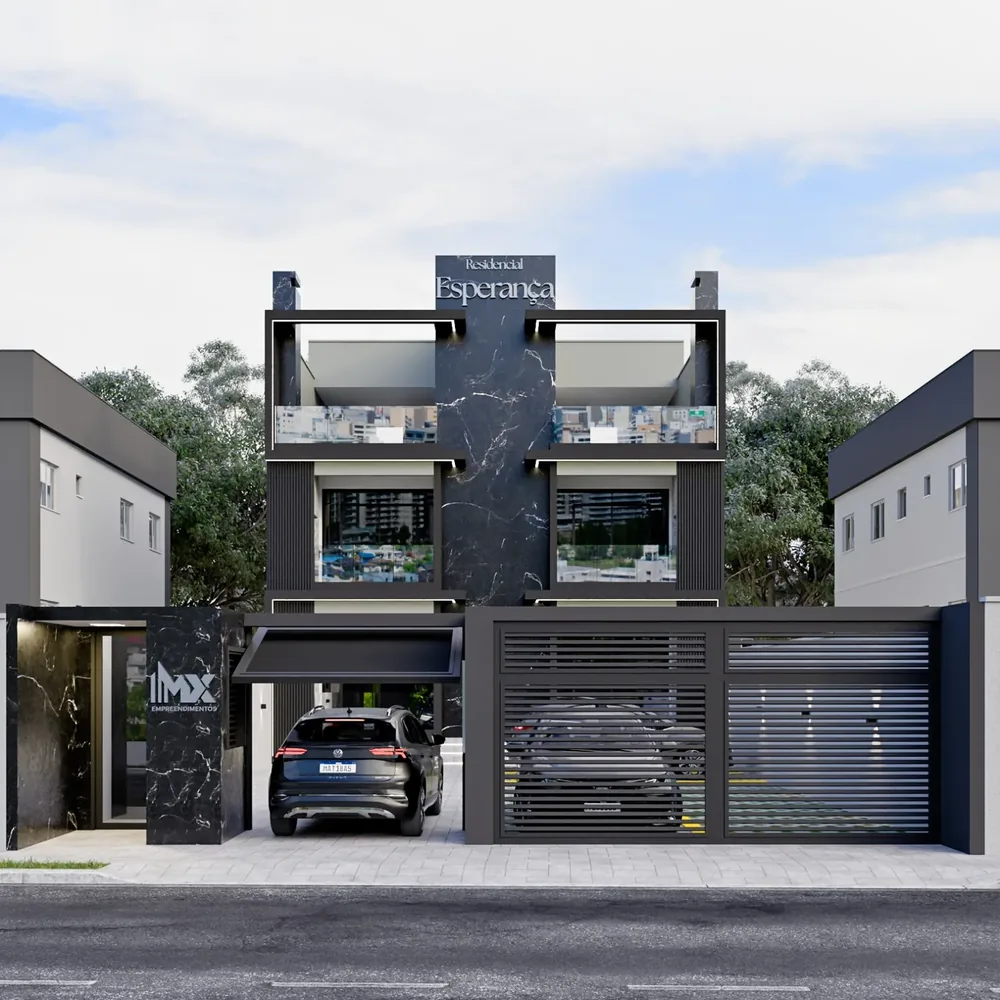 Fachada de residencial de casas à venda e para alugar em Itajaí